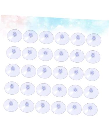 ABOOFAN Transparent Sucker Cup 140pcs Wedding Ornaments Suckers to Window Vacuum Cups Suction Universal Glass Sucker Door DIY 4*4CM As Shown - Buy Online on SooperMarket.com
