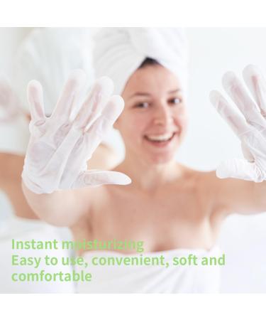 Suladec Avocado Hand Moisturizing Gloves - Soft Goat Milk Skin Mask for Men & Women (4 Pairs) - Buy Online on SooperMarket.com
