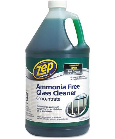 Zep Commercial Glass Cleaner Concentrate - Eco-Friendly 1 Gal Liquid Solution for Streak-Free Shine - International Shipping Available - Buy Online on SooperMarket.com
