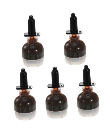 Healeved 5pcs String Ink Line Box Ink Line Ruler Meters Eyebrow Drawing Measurement Tool Vial Bottled