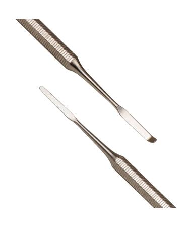Osinee 2PCS Professional Stainless Steel Makeup Spatula Set - Essential Cosmetic Tools for Eyeshadow Nail Polish Wax & Foundations - Buy Online on SooperMarket.com