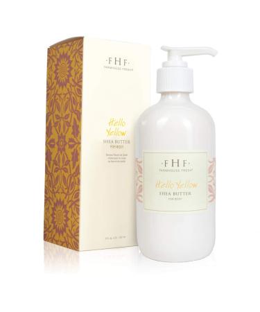FarmHouse Fresh Hello Yellow Shea Butter  8 Fl Oz