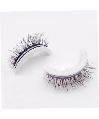 Buy Self Adhesive Waterproof Fake Eyelashes - Reusable Natural Fluffy Lashes (2 Pairs) - Shop Now - Buy Online on SooperMarket.com