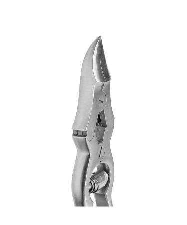 MILLY German Steel Professional Toenail Clippers for Thick and Hard Toenails - Heavy-Duty Hammer Forged Design (Silver) - Buy Online on SooperMarket.com