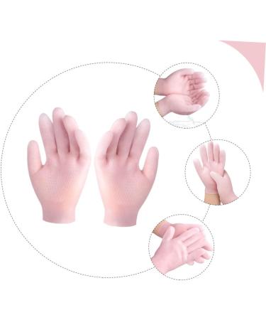 FOYTOKI 1pair Moisturizing Gloves Dry Hand Gloves Skin-Friendly Care Gloves Moisturizing Hand Covers Hand Care Gloves Hand Moisturizing Repairing Gloves Hand Care Supplies 21.5x13cm - Buy Online on SooperMarket.com