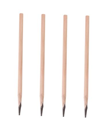Healeved 4pcs Eyebrow Pencil Women Makeup Brow Pencil Brow Pencil for Makeup Very Fine Hard Core Miss