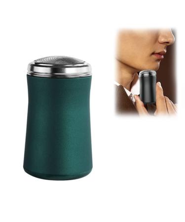 Buy Mini Electric Razor for Men - Portable Rechargeable & Washable Electric Shaver in Ink Green - Buy Online on SooperMarket.com