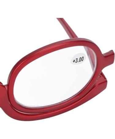 Jiawu Magnifying Makeup Glasses for Women - Flip Up Eye Makeup Tool (+3.00) | Essential Magnifying Glasses for Flawless Makeup Application - Buy Online on SooperMarket.com