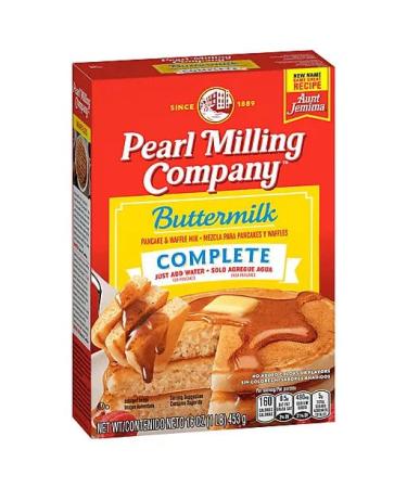 Pearl Milling Buttermilk Complete Pancake Mix 453g Ex. Aunt Jemima - New name same great taste - American