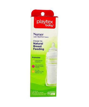Playtex Nurser Drop-Ins Liners Premium 8-10 oz BPA-Free Bottle for Baby Feeding - Buy Online on SooperMarket.com