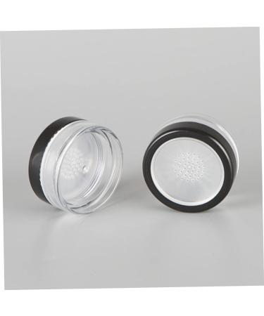 Angoily 4pcs Powder Box Powder Puff Blush for Cheeks Clear Makeup Jar Travel Accessories As Cosmetic - Buy Online on SooperMarket.com