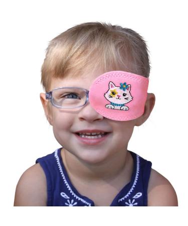 Eye Patch- My Kitty Pocket Patch for Children with Amblyopia (Left Eye Coverage)