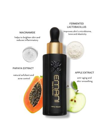 Sleep & Renew Serum - 85% Pure Fermented Probiotics for Dull Aging Skin | Illuminating, Firming & Anti-Aging | 0% Water Formula | Visible Results in 1 Week - Buy Online on SooperMarket.com