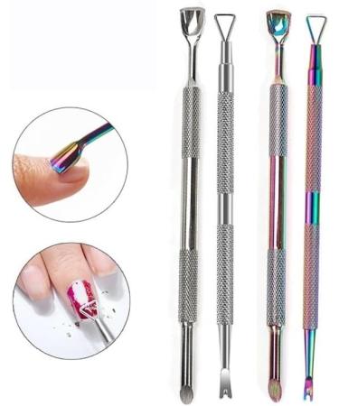 Stainless Steel Nail & Cuticle Care: Precision Toolsfor At-Home Manicures & Pedicures-Expert(1 colored titanium) - Buy Online on SooperMarket.com
