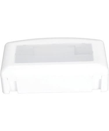 Nail Tool Cleaning Tray Multifunctional Long Life Easy Clean Makeup Tool Needle Cleaning Box for Travel (White) - Buy Online on SooperMarket.com