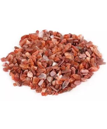 Natural Crystals and Stones 7mm-13mm Natural Polished Red Quartz Crystal Gravel Stone for 100g for Decoration kaixun - Buy Online on SooperMarket.com