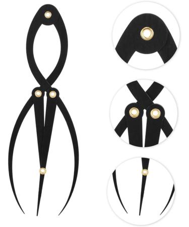 Mikinona Stainless Steel Ruler for Eyebrow Metal Stencils Tattooing Eyebrow Ruler Makeup Tools Balance Gold - Buy Online on SooperMarket.com