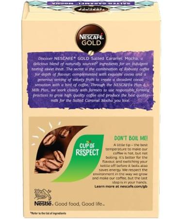 NESCAF Gold Salted Caramel Mocha Coffee 7 Sachets (Pack of 6 Total 42 Sachets) - Buy Online on SooperMarket.com