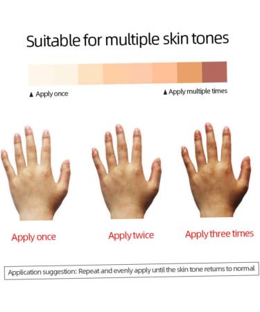 White Spots Concealer Pen Waterproof Long Lasting VVitiligo Scars Concealer Pen Natural Camouflage Birthmarks Cover Pen Waterproof Concealer Pencil - Buy Online on SooperMarket.com