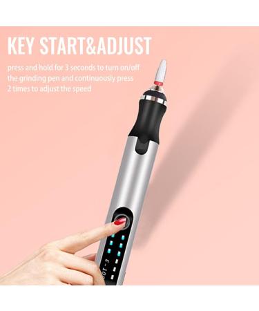 Dajidafu Electric Nail Drill Professional Adjustable Salon Manicure Pedicure Handheld Drilling Rotary Tool Wood Grinding Polishing - Buy Online on SooperMarket.com