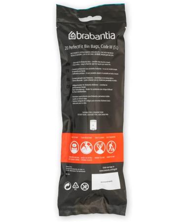 Brabantia Perfectfit Multipack Garbage Bags - Extra Strong 200 Count Easy-to-Use Train Tape White - Buy Online on SooperMarket.com