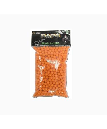 Rap4 .43 Caliber Paintballs - 800ct (Orange)