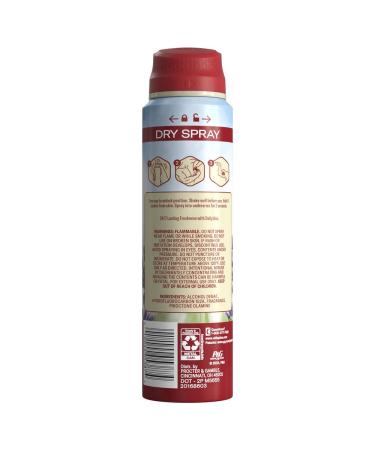 Old Spice Aluminum Free Dry Spray Men's Deodorant 24/7 Odor Protection Wilderness Scent of Lavender 4.3oz (Pack of 3) - Buy Online on SooperMarket.com