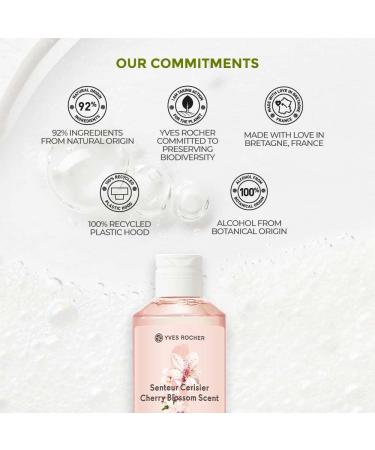 Yves Rocher Cherry Blossom Shower Gel 200ml - Floral Scented Body Wash for Radiant Skin - International Shipping Available - Buy Online on SooperMarket.com
