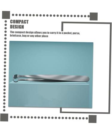 Buy Hemoton Portable Stainless Steel Nose Hair Trimmer Set - Push Type Tweezers Remover - International Shipping - Buy Online on SooperMarket.com