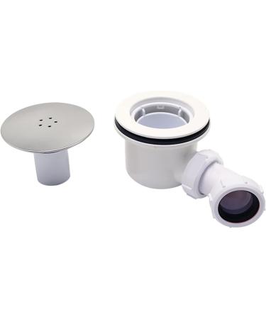 Industrial Grade Flows Waste Versatile Metal Shower Waste for 90mm Trays Improve Your Shower Experience 90mm Shower Waste - Buy Online on SooperMarket.com