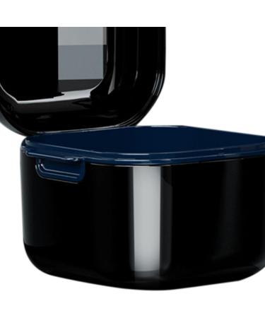 Harayaa Denture Container with Sieve Insert - Secure Storage for Dentures | International Shipping Available - Buy Online on SooperMarket.com