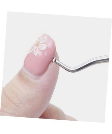 minkissy 1 Set Manicure Tools Metal Nail Pusher Cuticle Remover Cuticle Tool Precision Fine Point Nail Cuticle Trimmer for Craft Cuticle Stick Putter Stainless Steel Exfoliating - Buy Online on SooperMarket.com