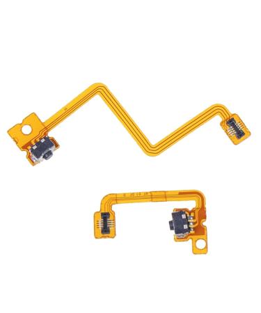 Hi.FANCY 2 Pieces Shoulder Button Left Right Ribbon Cable Replacement for 3DS
