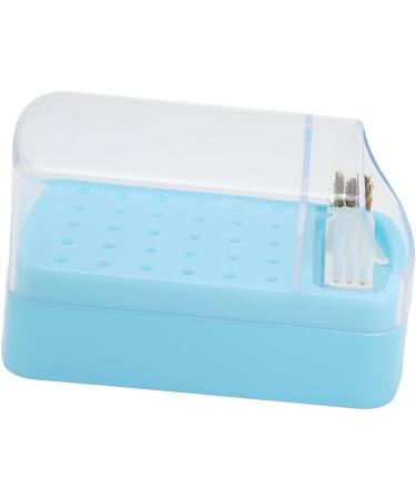 Nail Drill Cleaning Brush Holder Nail Drill Cleaner Holder Lightweight Stand Display Manicure Tools 30 Holes Dustproof for Home Nail Technician (Blue) - Buy Online on SooperMarket.com