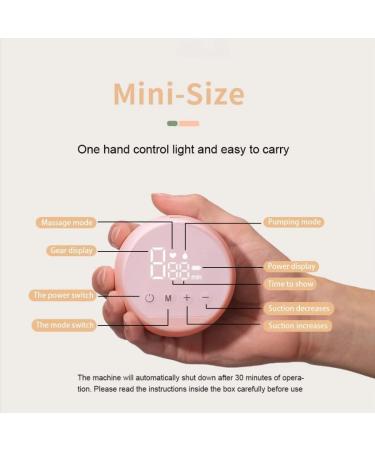 Portable Electric Milk Pump - Silent Single Pump 10 Fresh Bags 3 Modes 9 Intensity Levels LED Display - Buy Online on SooperMarket.com
