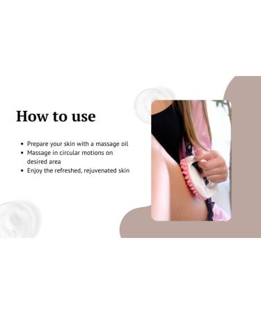 Lola Beauty Care Silicone Anti Cellulite Massager | Shower Scrubber & Remover - Exfoliate, Improve Circulation - Buy Online on SooperMarket.com