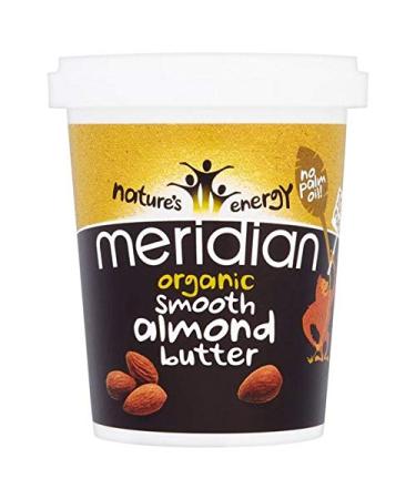 2X Meridian Organic Smooth Almond Butter 100% 454g