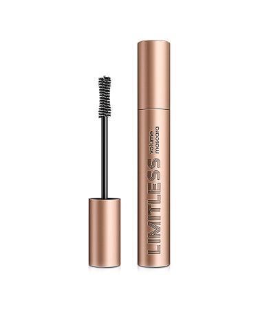 FARMASi Limitless Volume Mascara  Curved Bristle Brush  Capixyl and Complex  Multi-Dimensional Volume Lashes  Black  0.47 fl. oz. / 14 ml