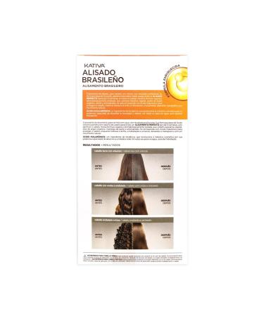 Kativa Brazilian Smoothing - New Hyaluronic Acid Formula | Professional Vegan Hair Smoothing at Home | Up to 12 Weeks of Keratin Treatment - Buy Online on SooperMarket.com