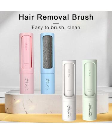 Portable M&R Pet Hair Remover Brush for Dogs and Cats - Reusable Animal Hair Removal Tool for Furniture, Carpet, Clothes, and Car Seats - Easy to Clean - Blue - Buy Online on SooperMarket.com