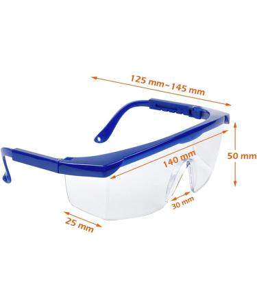 Juhonnz Protective Glasses - Anti-Fog Safety Eyewear for Adults & Kids | 2 Pairs PC Glasses for Outdoor Activities - Buy Online on SooperMarket.com