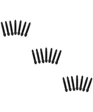 Baluue 150 Pcs Eye Shadow Applicator Eyeshadow Women Eyeshadow Brush Eyeshadow Brush Kit Black 150pcsx3pcs Blackx3pcs