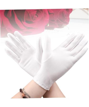 FOMIYES 9 Pairs Moisturizing Hand Gloves Moisturizer Gloves Jewelry Inspection Gloves Etiquette Gloves Food Gloves Moisturizing Gloves Soft Cotton Serving Gloves Elastic Gloves Clean Work - Buy Online on SooperMarket.com