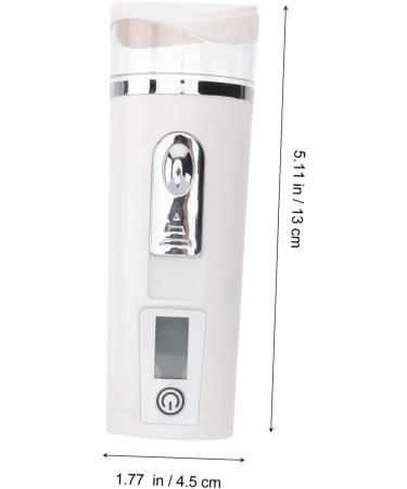 BELLIFFY Hydrating Instrument Portable Humidifer Hand Held Steamer Skin Care Tools Room Humidifier White Abs - Buy Online on SooperMarket.com