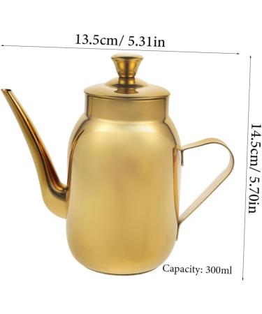 Alipis Filter Residue Oil Pot Olive Oil Home Supply Oil Dispensers Oil Jug Oil Holder Oil Container Kitchen Household Oil Container Vinegar Bottles Sauce Multipurpose Stainless Steel - Buy Online on SooperMarket.com