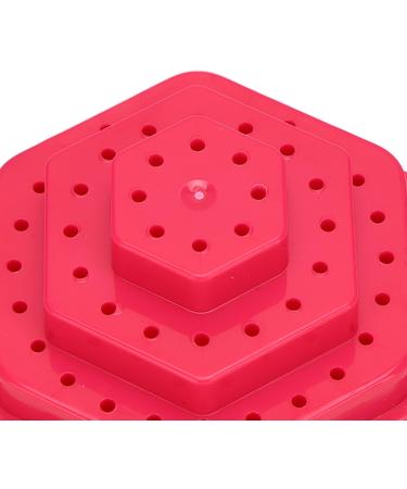 Nail Drill Bits Box Case Nails Necessary Tool Nail Drill Bits Storage Stand Plastic 48 Hole for Home Use for Nail Salon() Pink - Buy Online on SooperMarket.com
