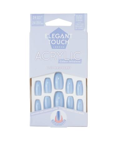 Elegant Touch Colour Acrylics Blue Raspberry Blue Raspberry 1 count (Pack of 1)