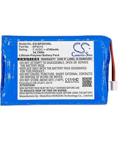 Buy DCH 4700mAh Battery Replacement for BK Precision 2510/2515 Oscilloscopes | Fast International Shipping - Buy Online on SooperMarket.com