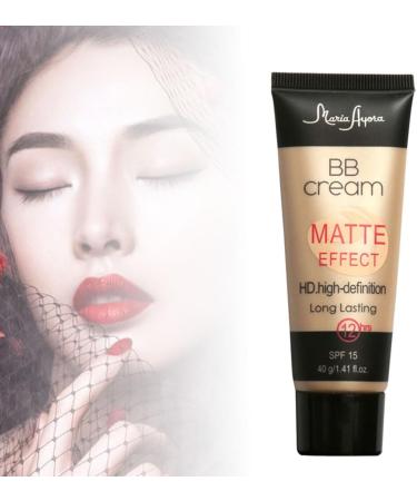 Dajidafu Oil-Control Matte BB Liquid Non-toxic Hydrated Matte Finished Foundation Cream For Face Cream Liquid Foundation Bb Cream No.01 - Buy Online on SooperMarket.com