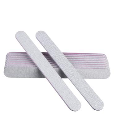 Dajidafu 10 Pieces Dual-sided Nail File Manicure Trimmer Pedicure Equipment Fingernail Trim Tools Trimming Tool for Home Salon Using